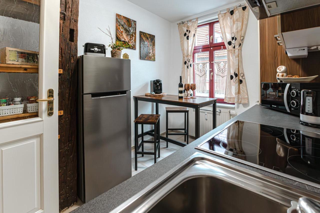 Naumburger Charme "Schwarzes Gold" Apartment Naumburg  Ngoại thất bức ảnh